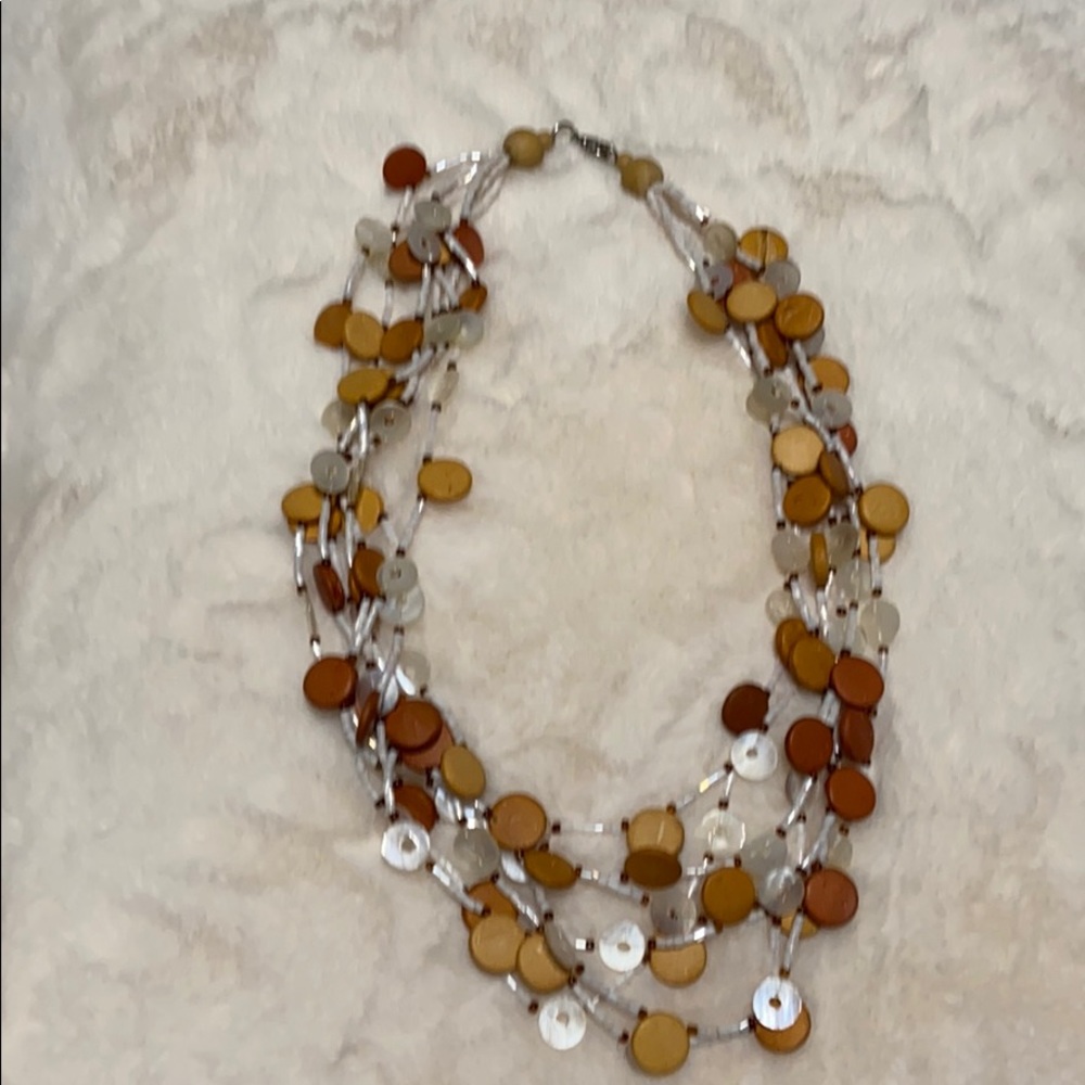 Beaded BoHo necklace